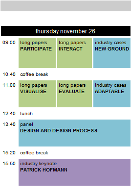 conference program